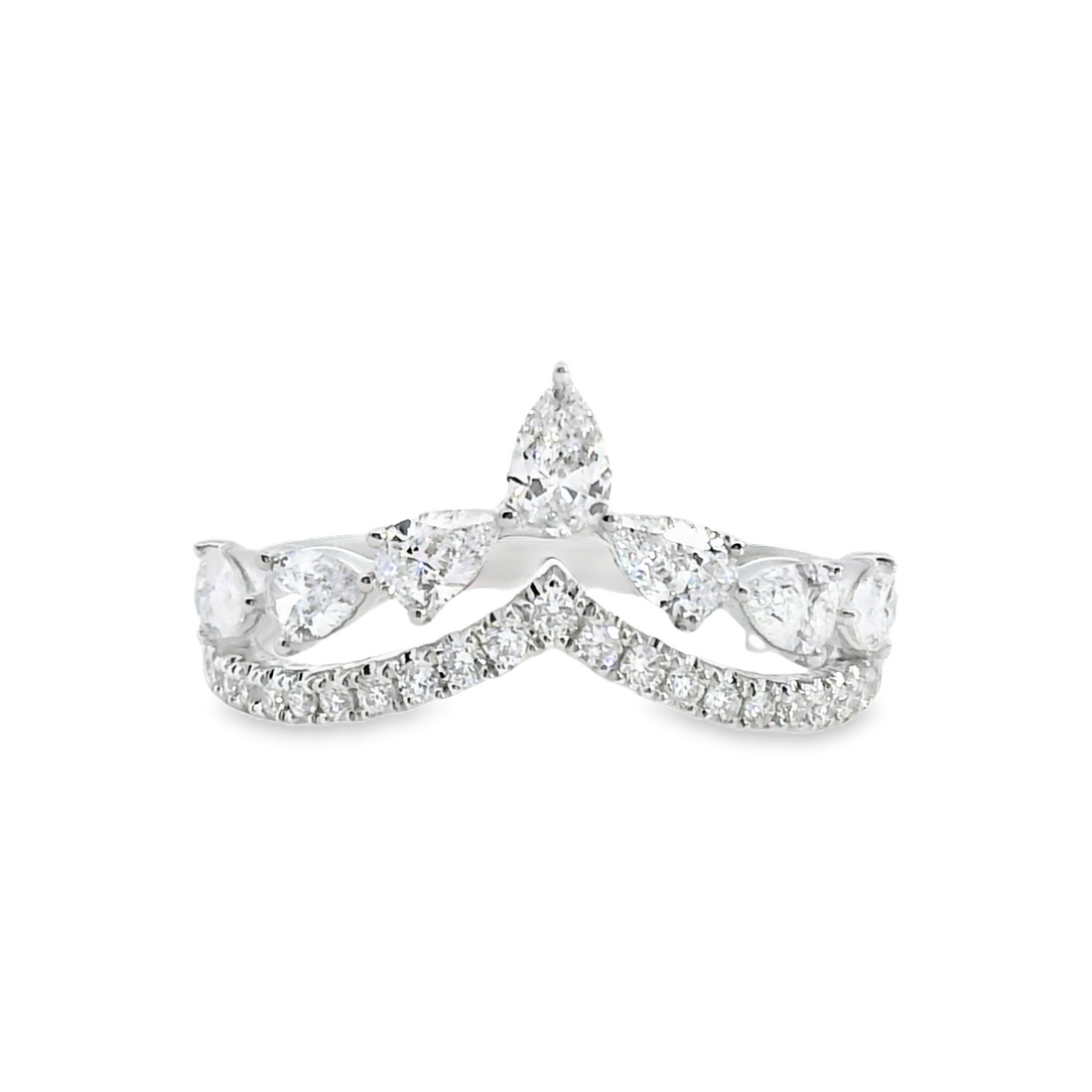 Diamond Wedding Bands  -  Women