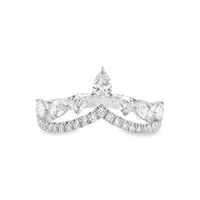 Diamond Wedding Bands  -  Women
