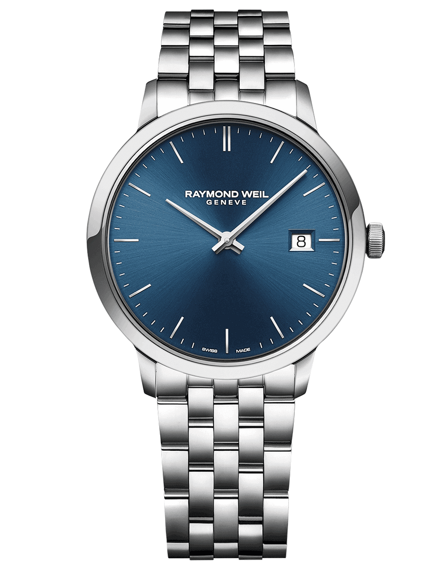 Raymond Weil Stainless Steel Toccata 39mm Quartz Watch 5485-ST