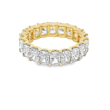 18K Yellow Gold Lab-Grown Diamond Wedding Ring (5.17ct)