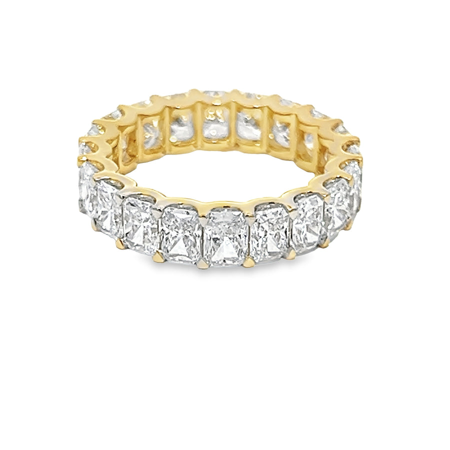 18K Yellow Gold Lab-Grown Diamond Wedding Ring (5.17ct)