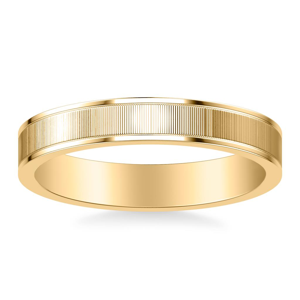 Precious Metal (No Stones) Wedding Band