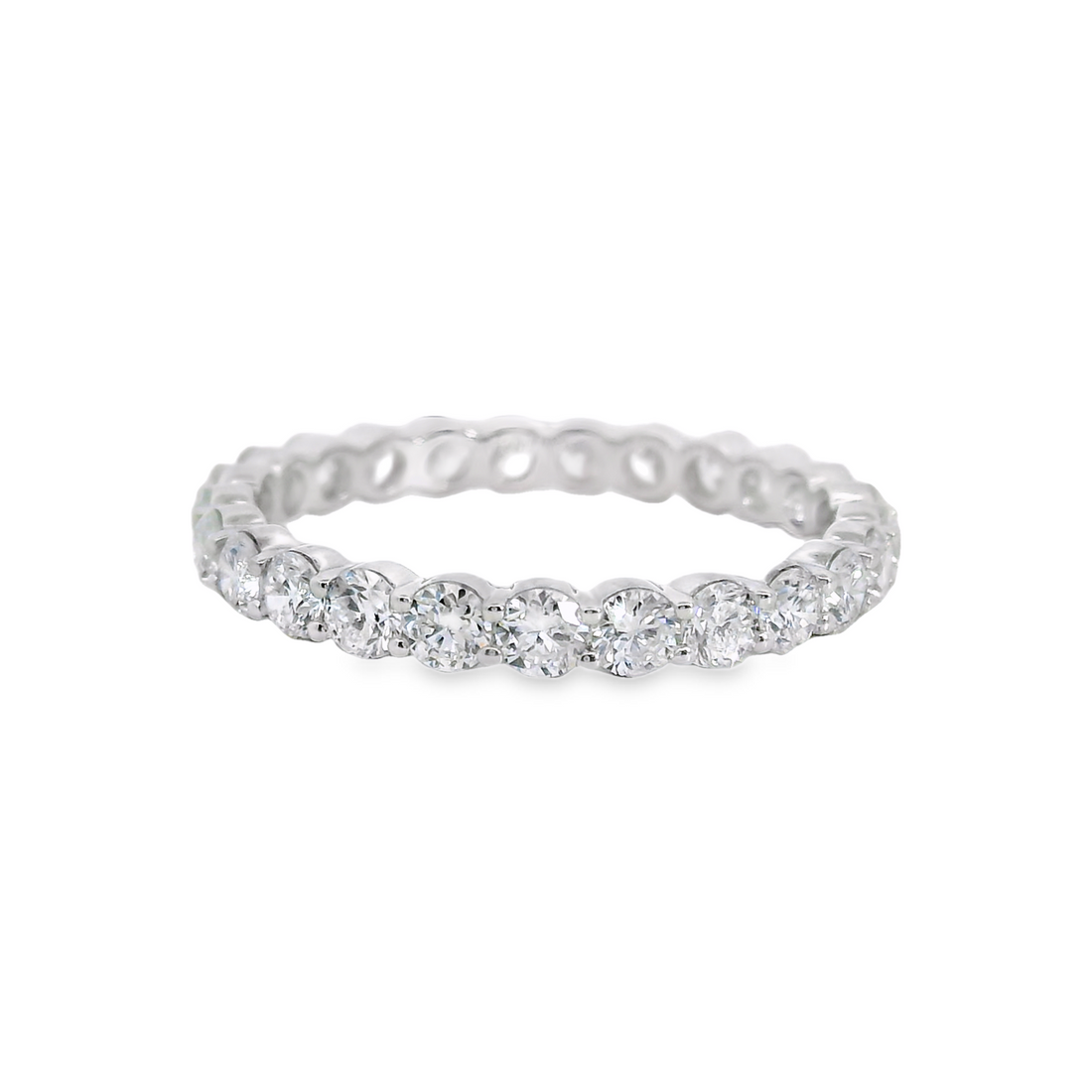 Diamond Wedding Bands  -  Women