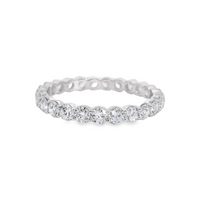 Diamond Wedding Bands  -  Women