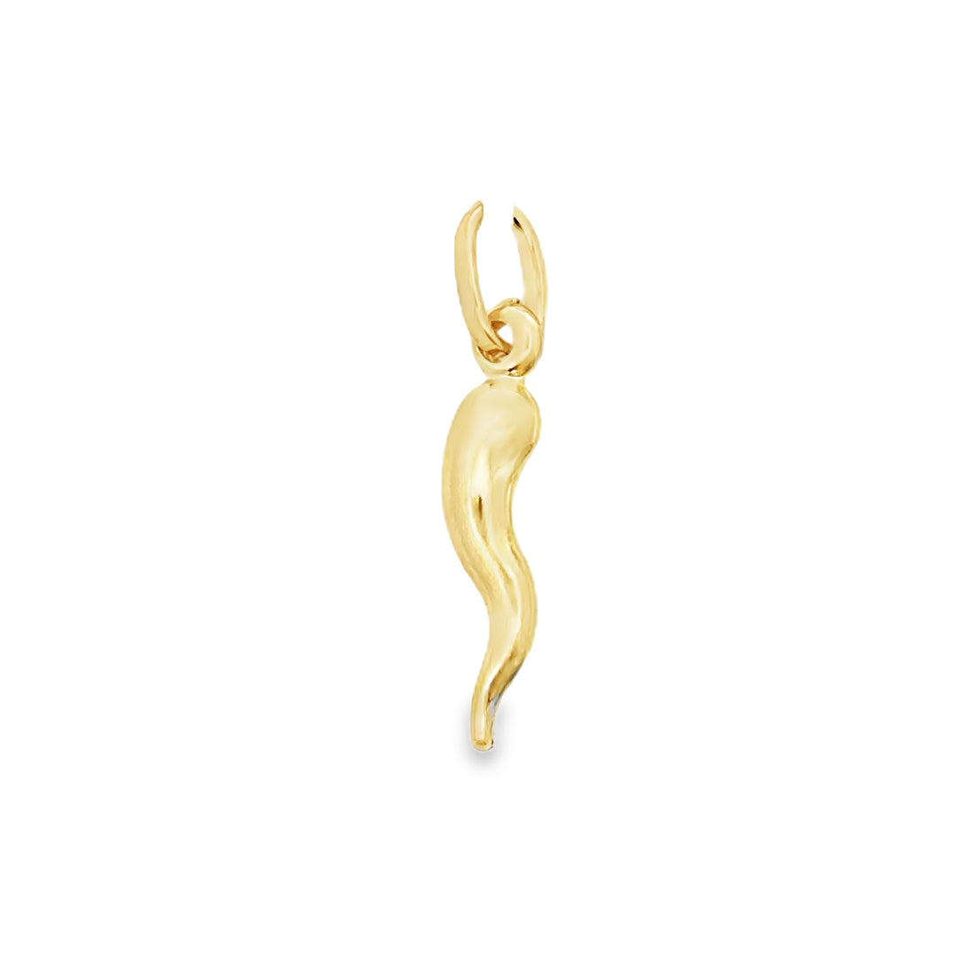 18kt Yellow Gold Horn Pendant