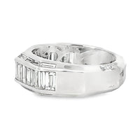 18kt White Gold Natural Diamond Channel Ring (2.02ct)