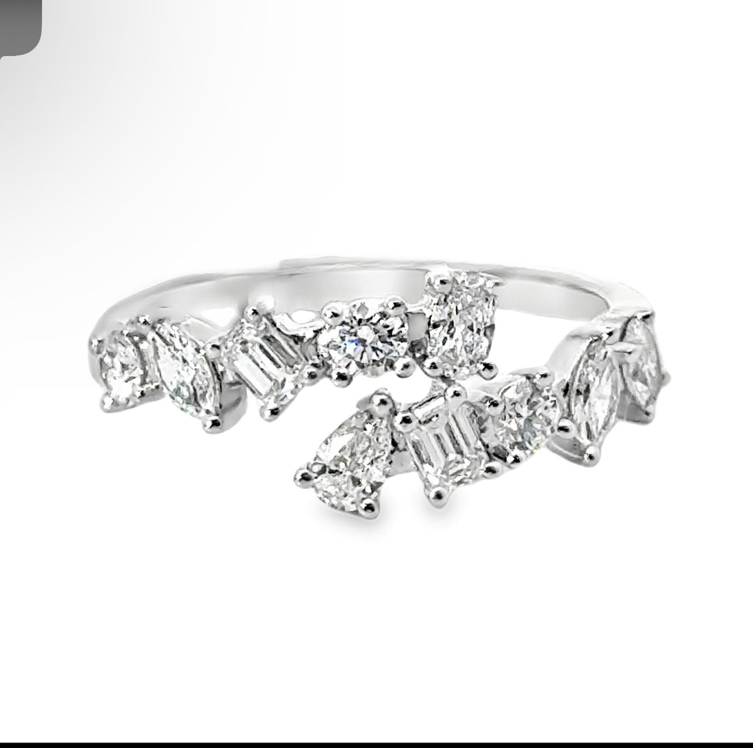 18K White Gold Diamond Ring (1.02ct)