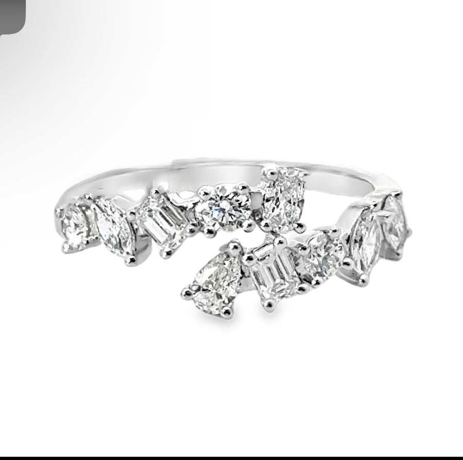 18K White Gold Diamond Ring (1.02ct)