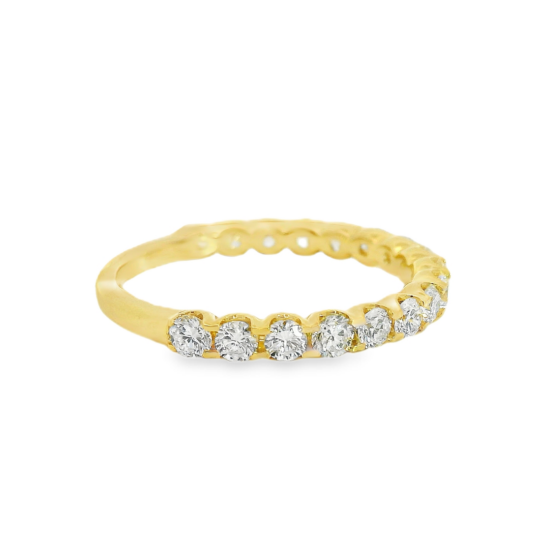 14kt Yellow Gold Lab-Grown Round Diamond Wedding Ring (.85ct)