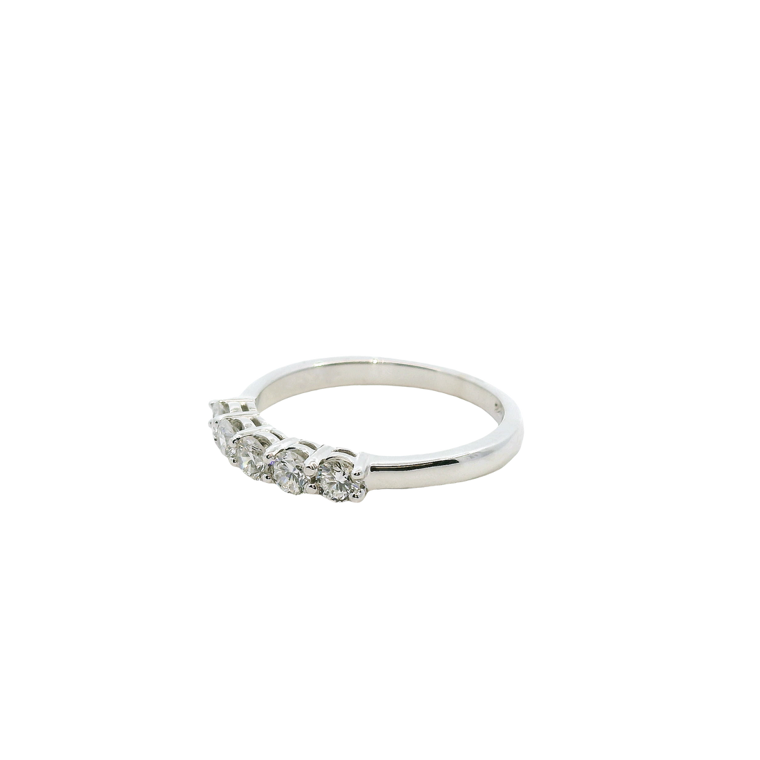 Diamond Wedding Bands  -  Women