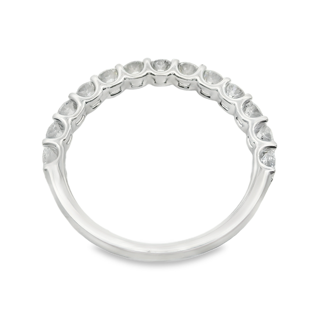 Diamond Wedding Bands  -  Women