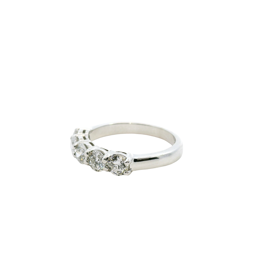 Diamond Wedding Bands  -  Women