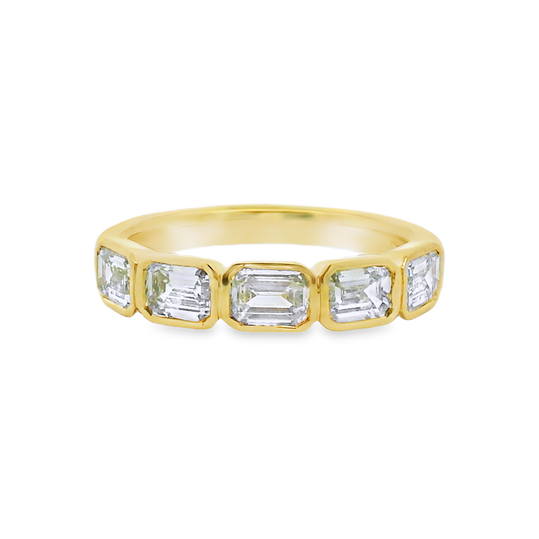 Diamond Wedding Bands  -  Women