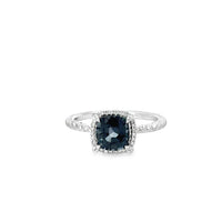 18K White Gold Natural Sapphire and Diamond Ring (1.71ct)