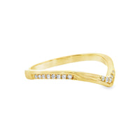 Diamond Wedding Bands  -  Women