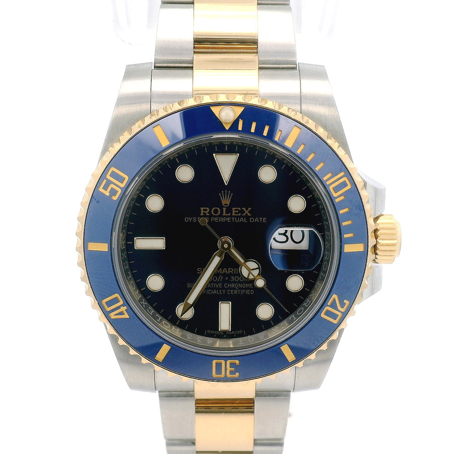 Rolex Submariner Date Two-Tone 40mm 116613LB (2018)
