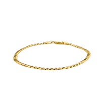 14K Yellow Gold 7" 3.18mm Curb Style Bracelet (2.35g)