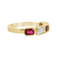 Colored Stone Rings  -  Women'