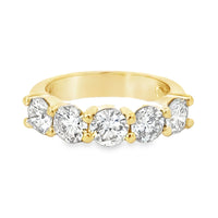 14kt Yellow Gold Diamond Anniversary Ring (2.53ct)