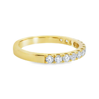 Diamond Wedding Bands  -  Women