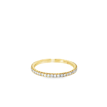 18kt Yellow Gold Diamond Eternity Wedding Ring (0.45ct)