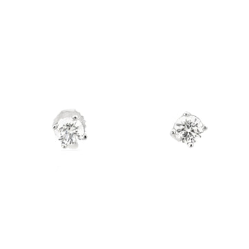 14kt White Gold Lab-Grown Diamond Stud Earrings (.49ct)