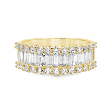 18kt Yellow Gold Natural Diamond Anniversary Ring (1.77ct)
