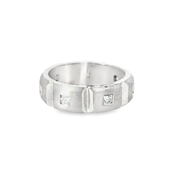 Martin & Martin, Inc. 14kt White Gold Gent's Natural Diamonds Ring (0.68ct)