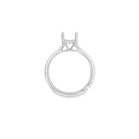 18K White Gold Diamond Semi-Mount Ring (.13ct)