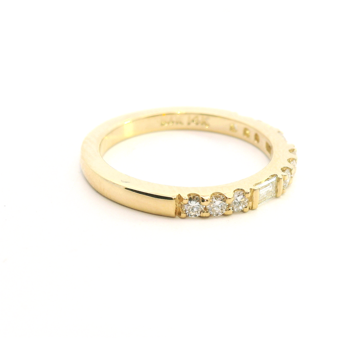 Diamond Wedding Bands  -  Women