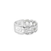 18kt White Gold Natural Diamond Contemporary Ring (0.28ct)