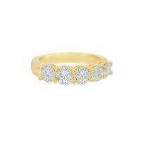 Diamond Wedding Bands  -  Women