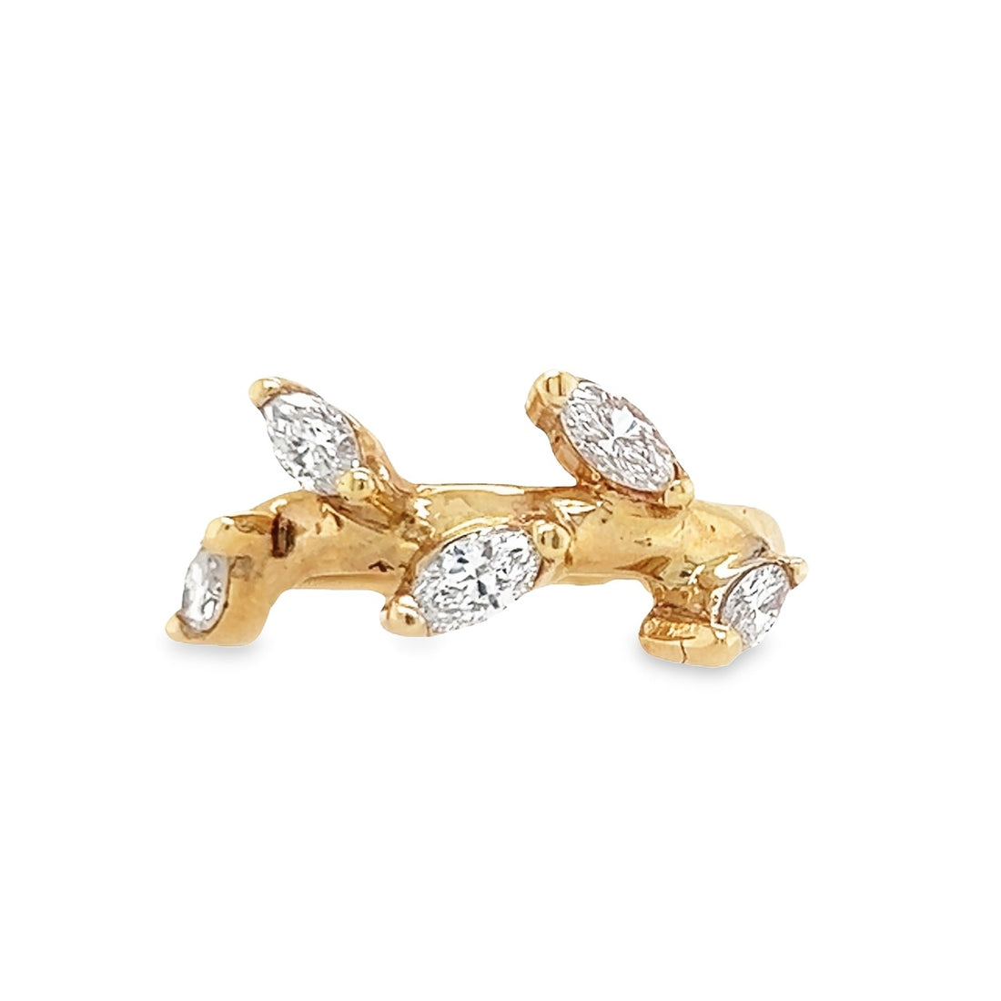 14kt Yellow Gold Natural Diamond Ring (0.57ct)