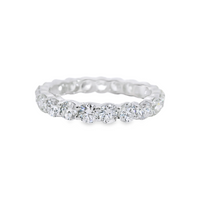 Diamond Wedding Bands  -  Women