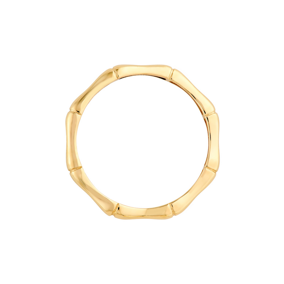 14kt Yellow Gold Bamboo Fashion Ring (1.4g)