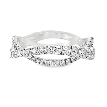 18kt White Gold Diamond Eternity Ring (1.17ct)