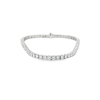 14K White Gold 7" Lab-Grown Diamond Tennis Bracelet (4.03ct)