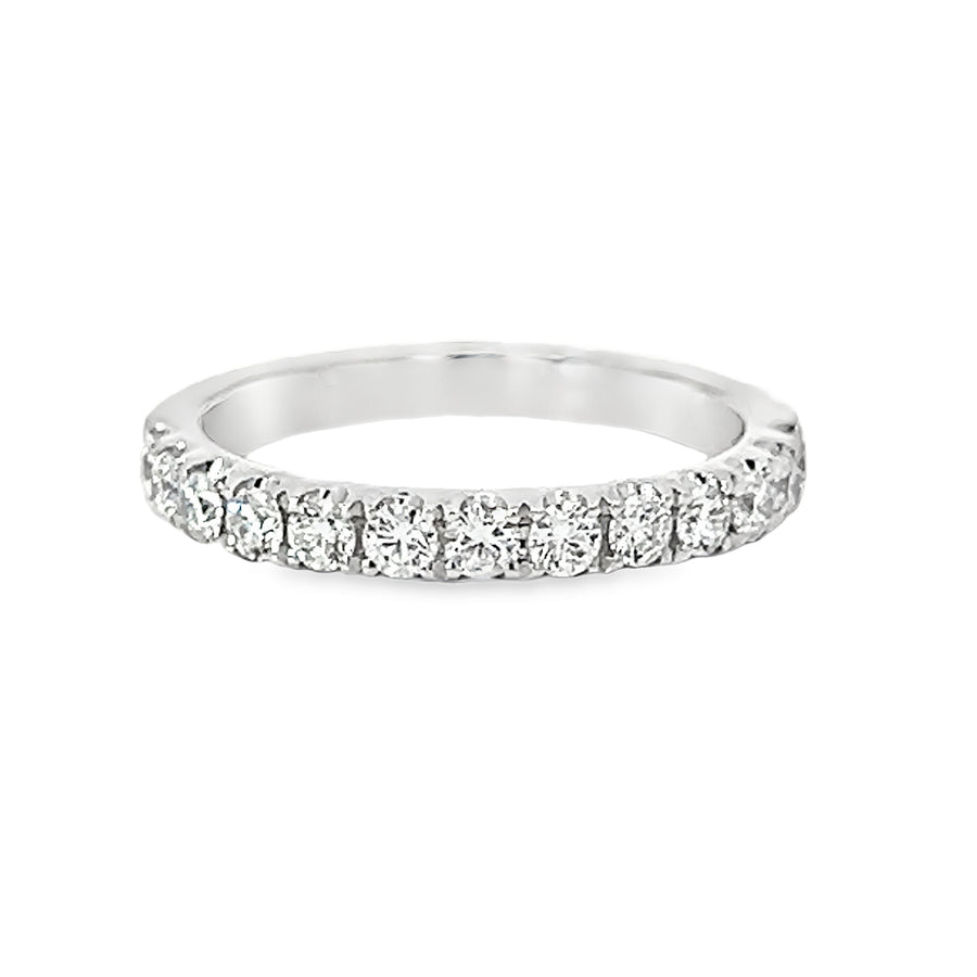 18kt White Gold Diamond Prong Set Ring (0.58ct)