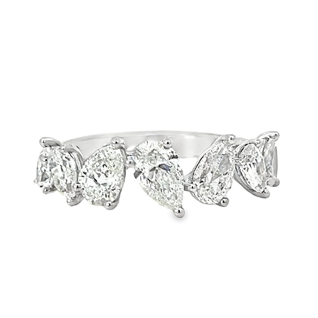 18kt White Gold Diamond Prong Set Ring (1.69ct)