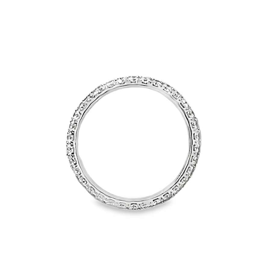 18kt White Gold Diamond Eternity Ring (0.65ct)