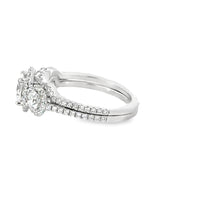 18kt White Gold Lab-Grown Round Diamond Engagement Ring (2.05ct)