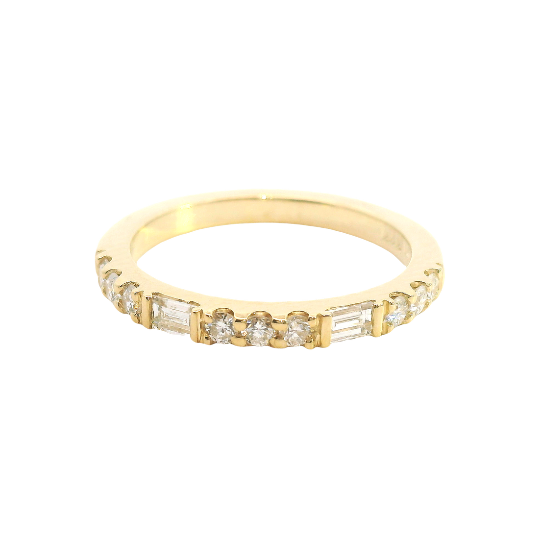 Diamond Wedding Bands  -  Women