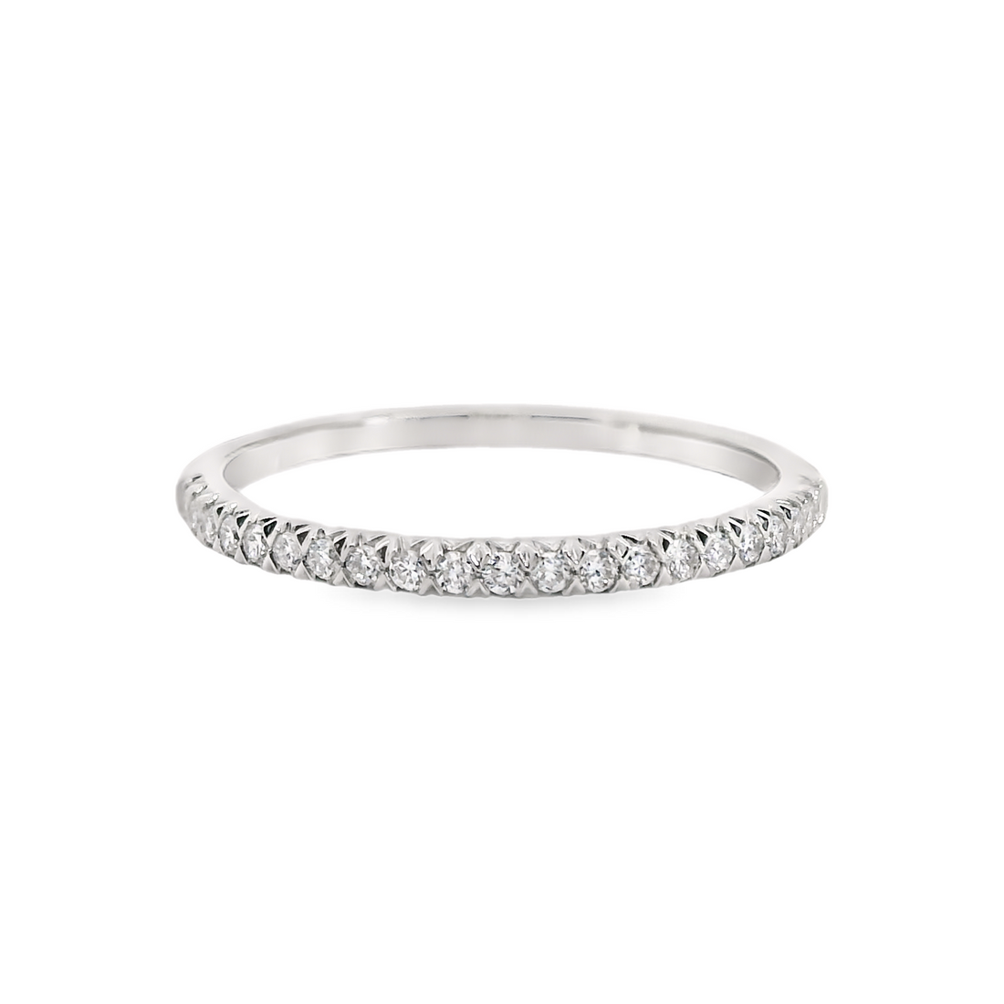 Diamond Wedding Bands  -  Women