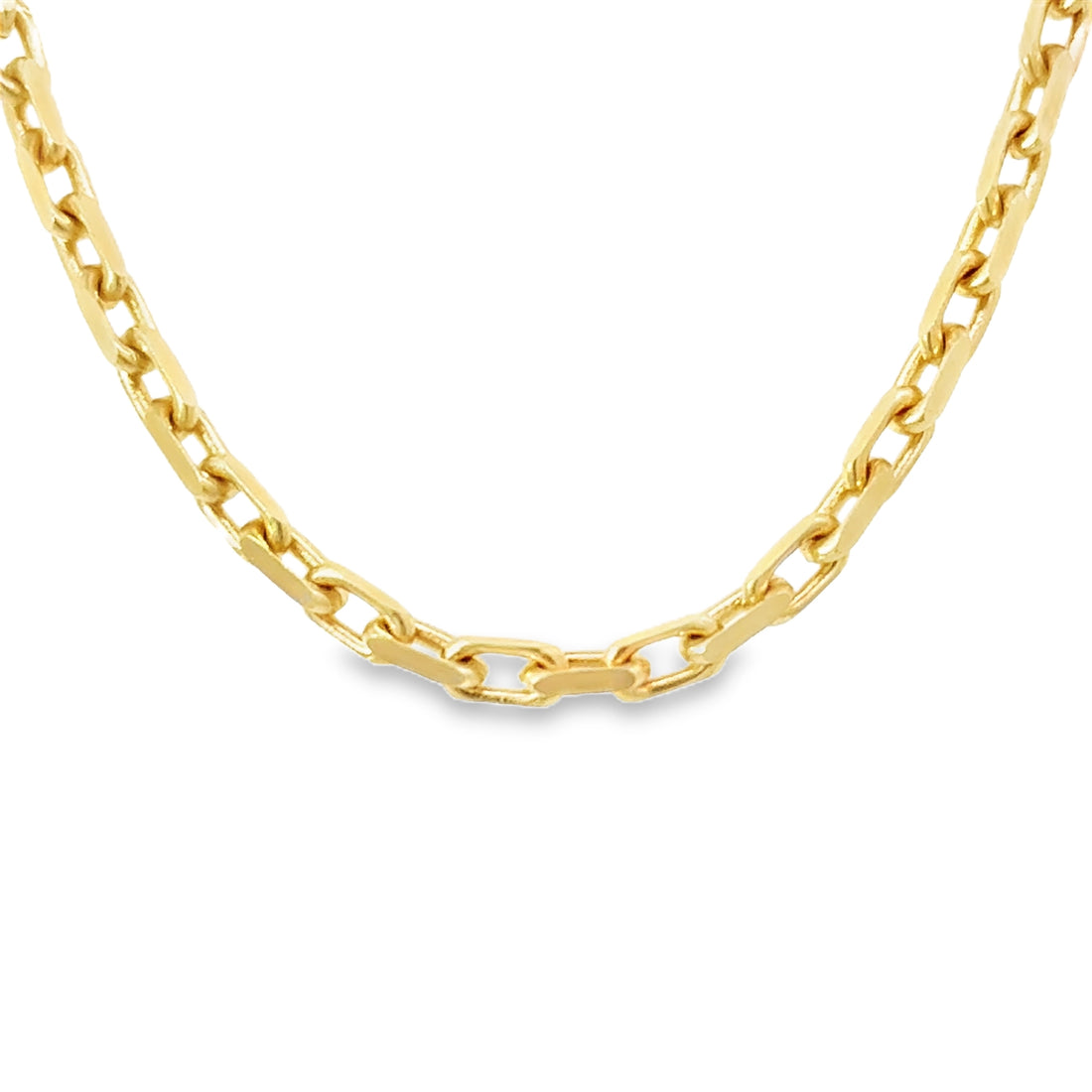 14K Yellow Gold 18" 2.5mm Cable Link Chain (12.1g)