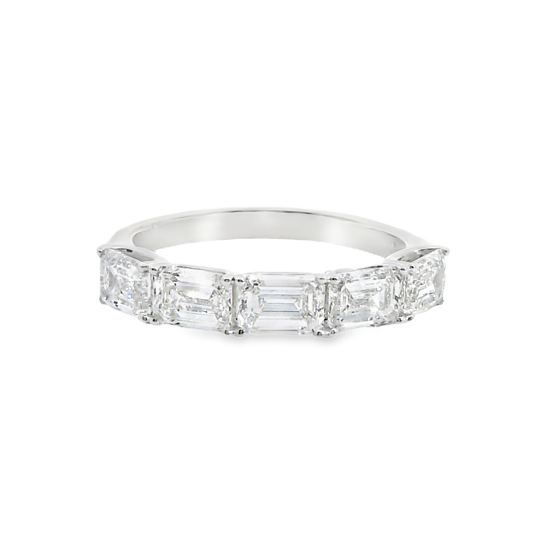 Diamond Wedding Bands  -  Women