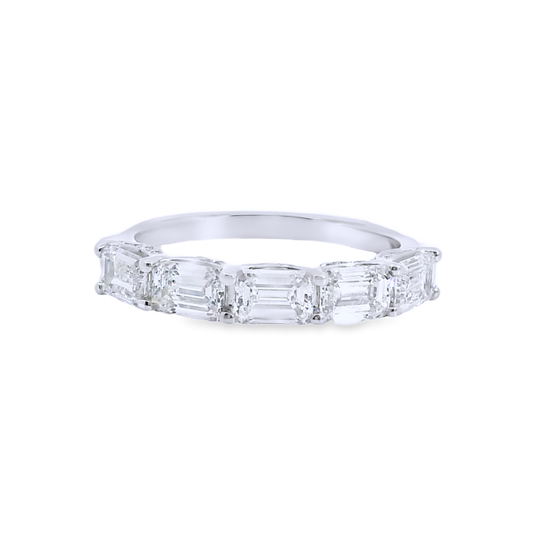 Diamond Wedding Bands  -  Women