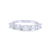 Diamond Wedding Bands  -  Women