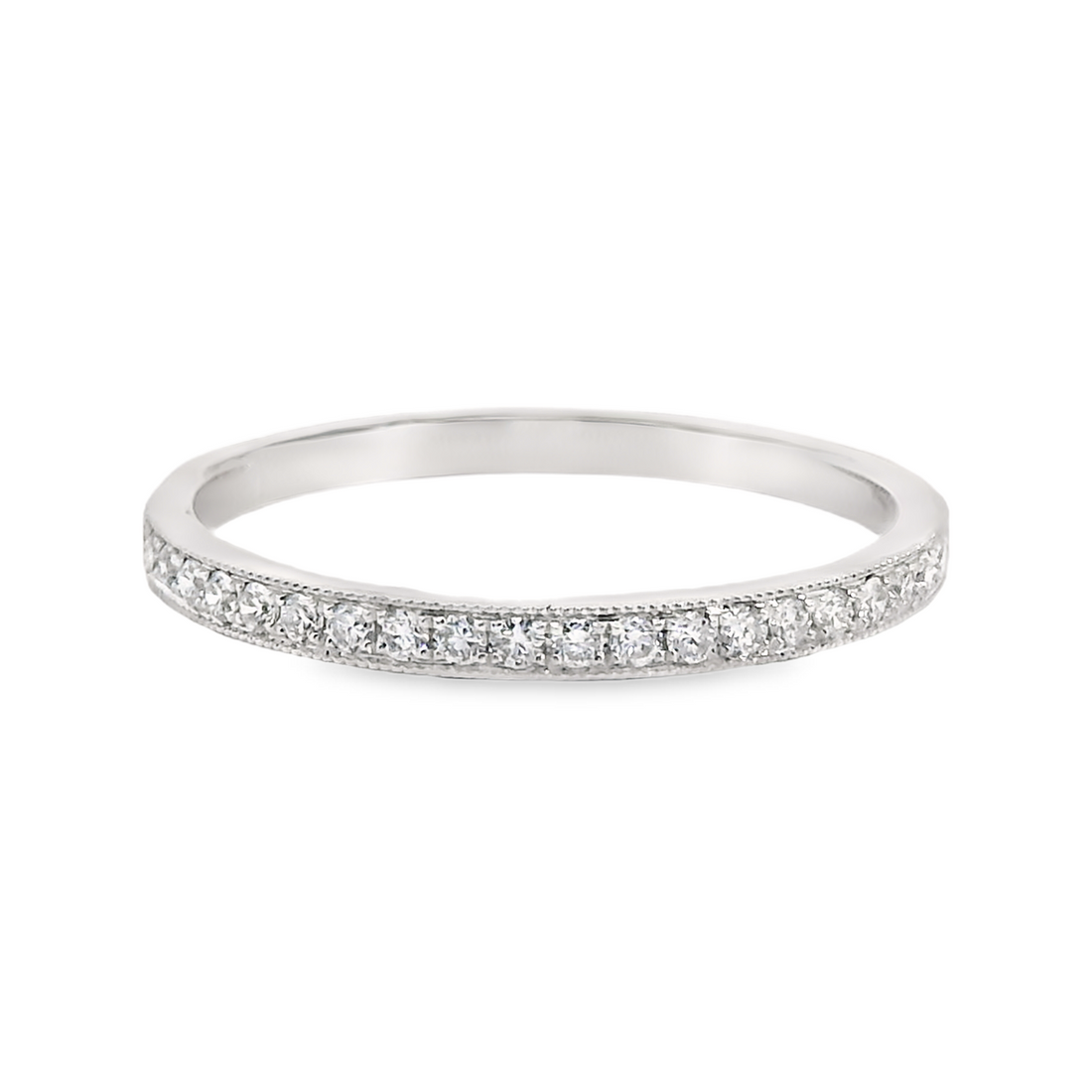 Diamond Wedding Bands  -  Women