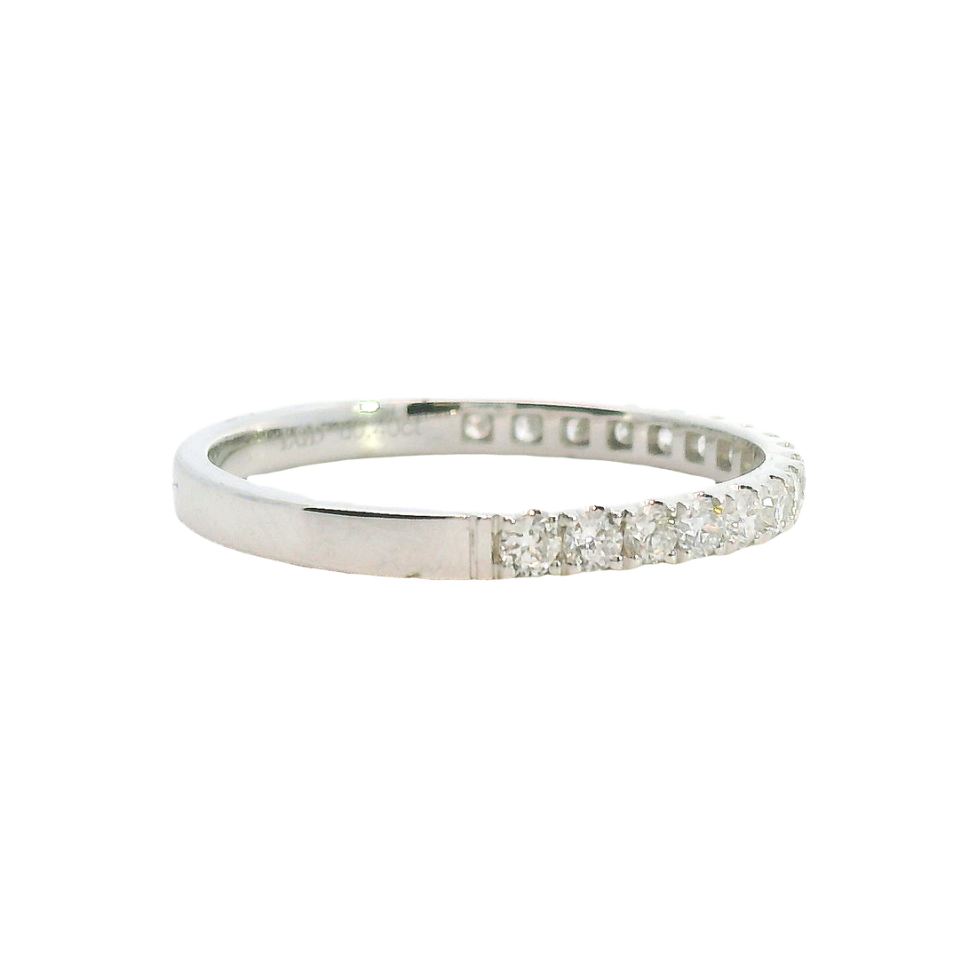 Diamond Wedding Bands  -  Women