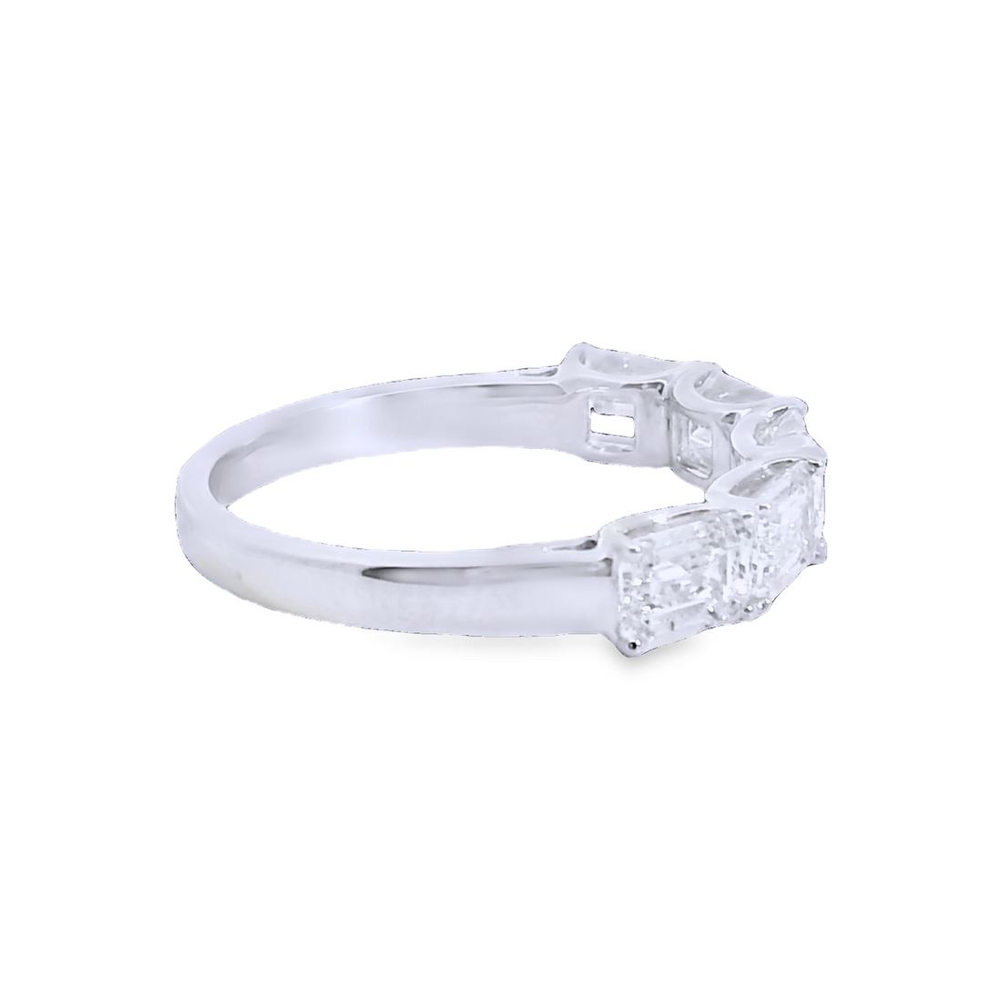 Diamond Wedding Bands  -  Women